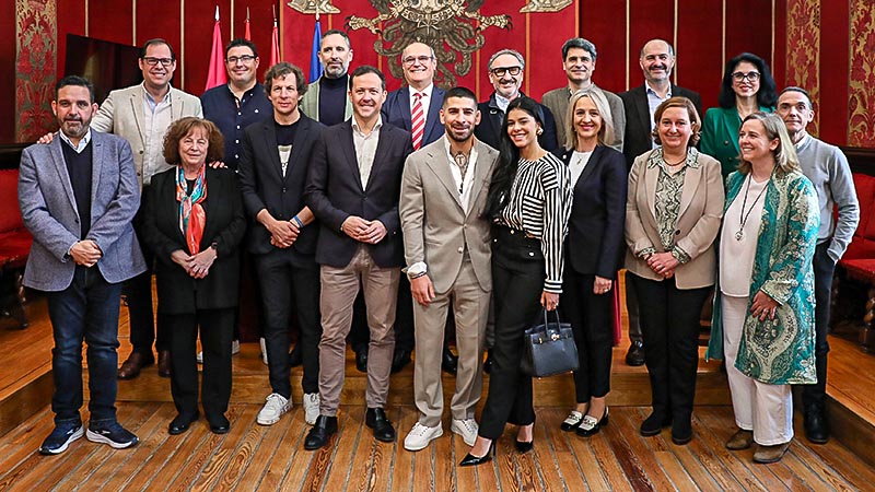 Visita Ilia Topuria 6.25-03-25