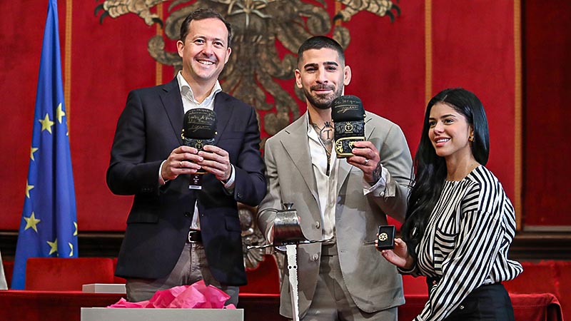 Visita Ilia Topuria 7.25-03-25