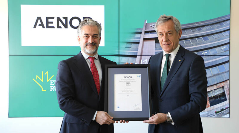 Eurocaja Rural recibe la certificación de Buen Gobierno Corporativo de AENOR con la máxima calificación (G++)
