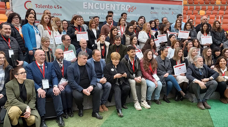 Participantes feria del Empleo de Illescas