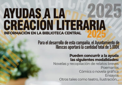 convocatoria de ayuda a la creación literaria en Illescas