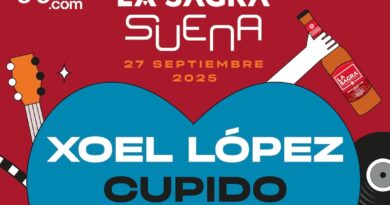 el López y Cupido encabezarán el cartel de LA SAGRA Suena 2025, y reafirma, un año más, su compromiso con la cultura local