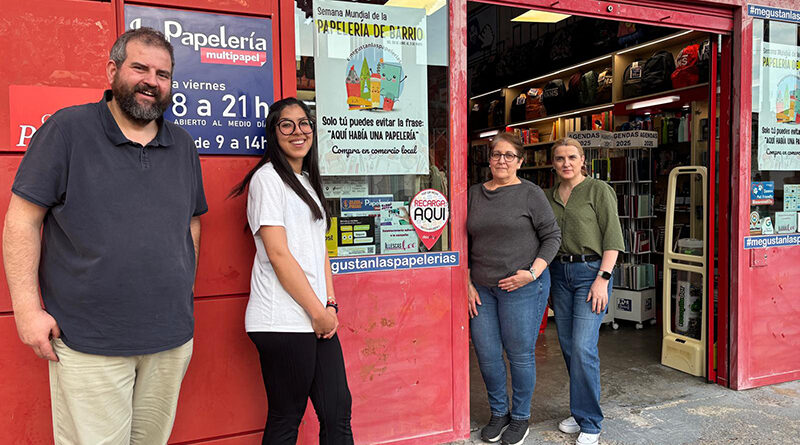 Papelerías sagreñas se unen a la iniciativa nacional “La papelería de tu barrio”
