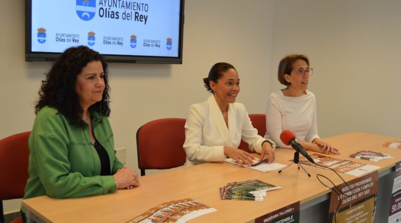 Formación y empleo en Olías con una inversión superior a los 400.000 euros
