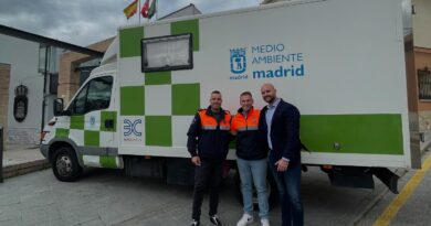 Serranillos incorpora un nuevo vehículo a su flota de Protección Civil gracias a una donación de SAMUR