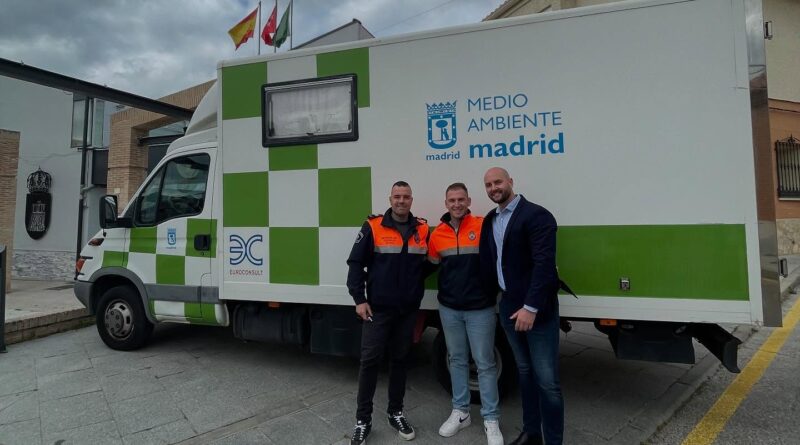 Serranillos incorpora un nuevo vehículo a su flota de Protección Civil gracias a una donación de SAMUR