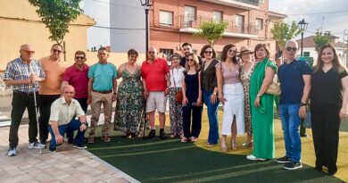 Inauguración del Parque Maestro Marino en Añover