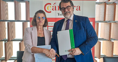 La Asociación Española Contra el Cáncer y la Cámara de Comercio de Toledo firman un acuerdo para impulsar la prevención y la salud en el ámbito empresarial