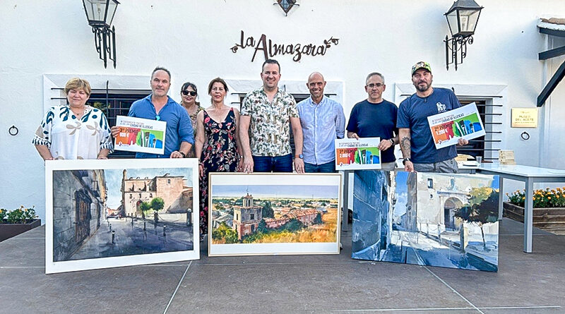 Los artistas pintaron al aire libre en Illescas durante el VI Certamen de Pintura, destacando el talento artístico y el patrimonio local.