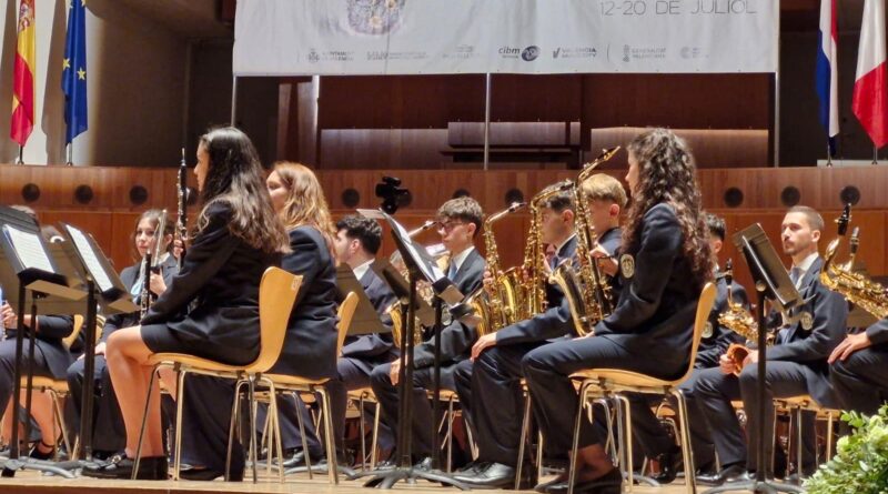 La banda ‘Manuel de Falla’ de Illescas logra el Segundo Premio en el Certamen Internacional de Bandas de Valencia