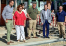 Obras de la remodelación de la Plaza de España de Mocejón
