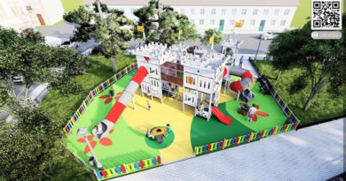 uevo parque infantil en la Plaza de España de Torrejón de Velasco