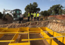 La Diputación de Toledo constata el avance de las obras del hábitat del lince ibérico en El Borril