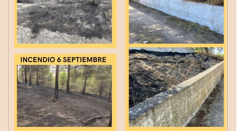 Esquivias refuerza la vigilancia tras registrarse tres incendios en el cerro de Santa Bárbara