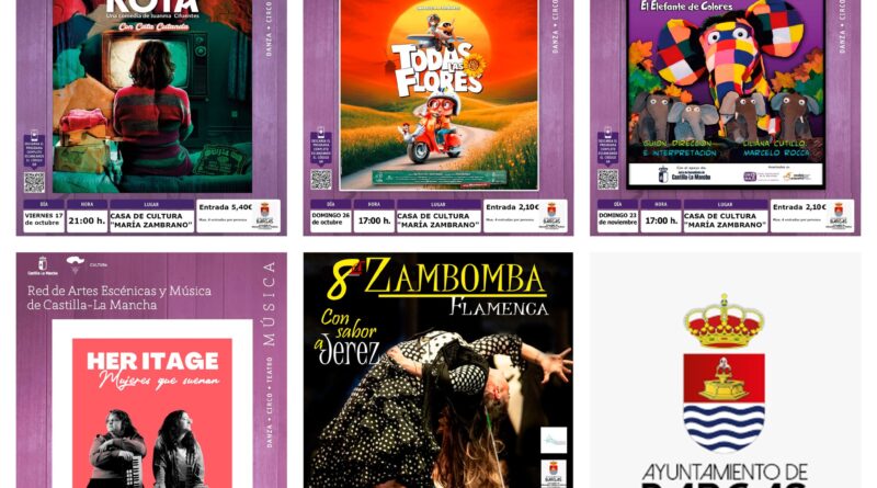 Bargas da la bienvenida a la nueva temporada cultural de otoño-invierno