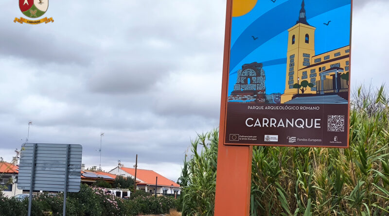 Nueva señalización turística en Carranque
