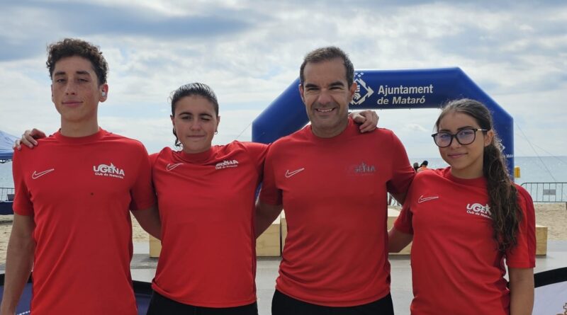 El Club Natación Ugena suma nuevas medallas nacionales en aguas abiertas