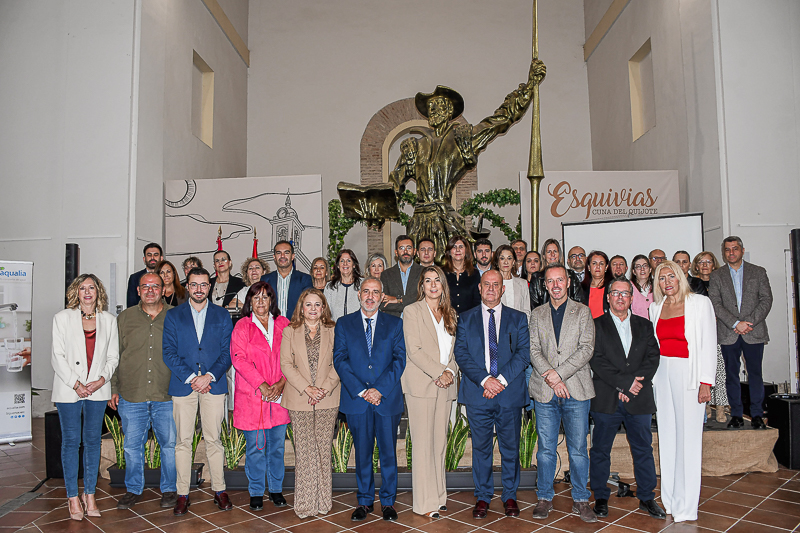 Encuentro Mancomunidad Sagra Alta 2025 - 032 Representantes institucionales durante la inauguración del Encuentro Regional de Mancomunidades en Esquivias.