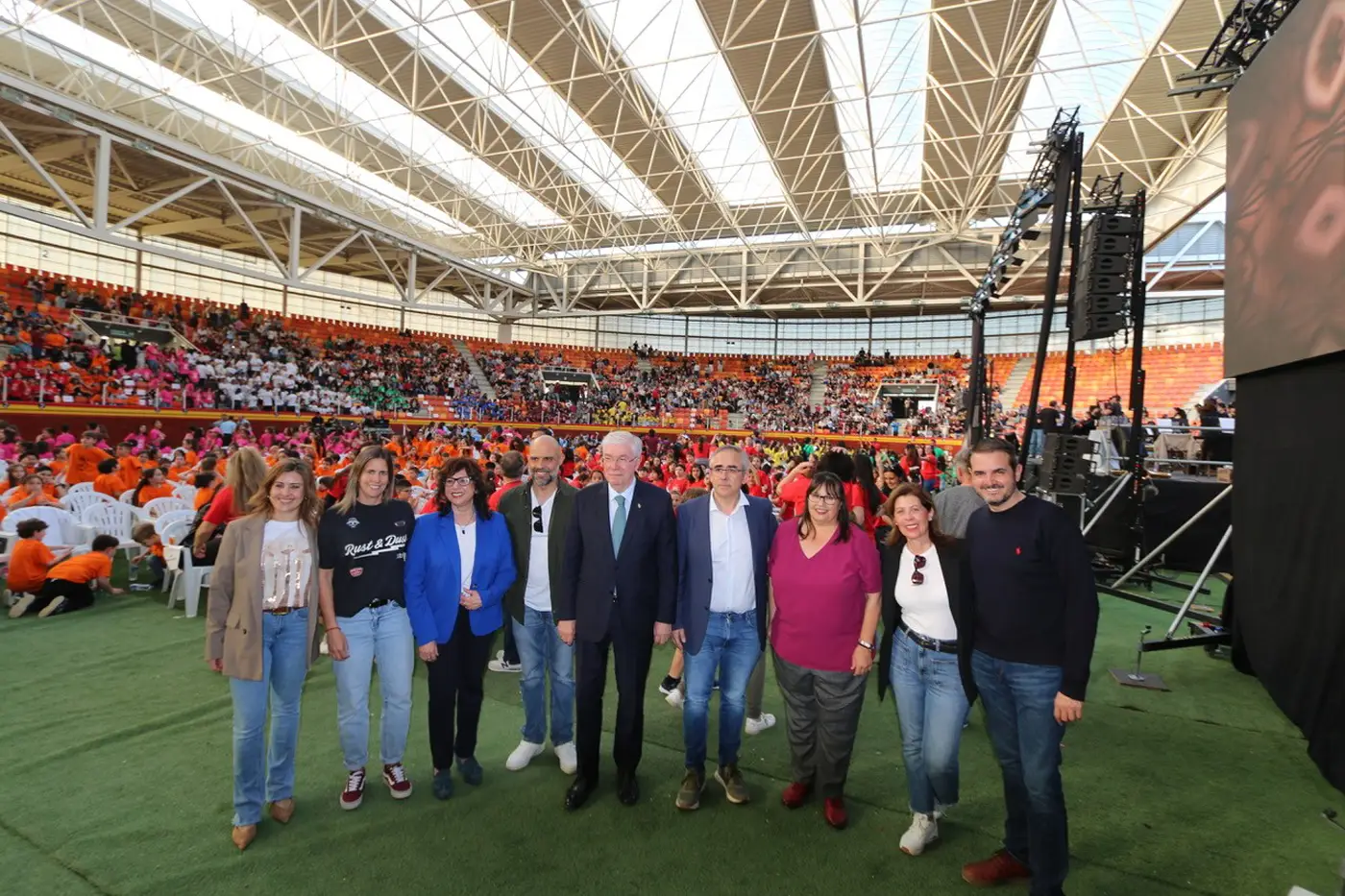 Escolares cantando en Illescas Canta contra el acoso escolar en el Espacio Cubierto Polivalente (6) Escolares cantando en Illescas Canta contra el acoso escolar en el Espacio Cubierto Polivalente (6)