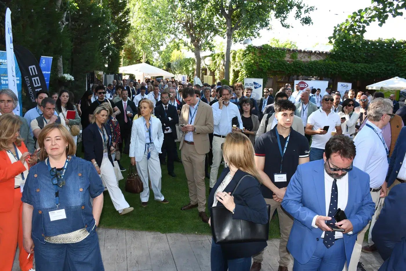 Empresarios participantes en Nexo Illescas Conecta Empresas durante la jornada celebrada en Illescas