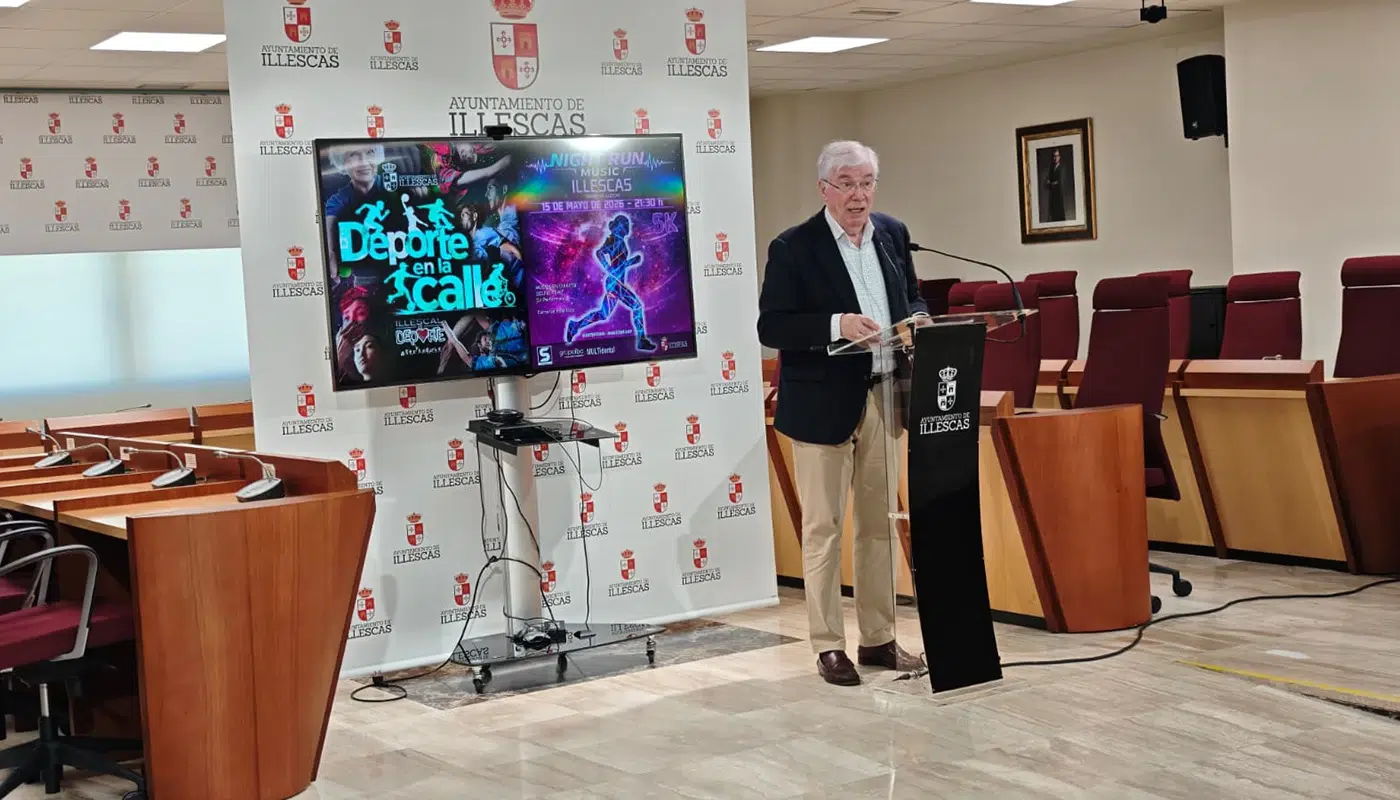 Presentación del programa Deporte en la Calle Illescas por la Concejalía de Deportes (1)