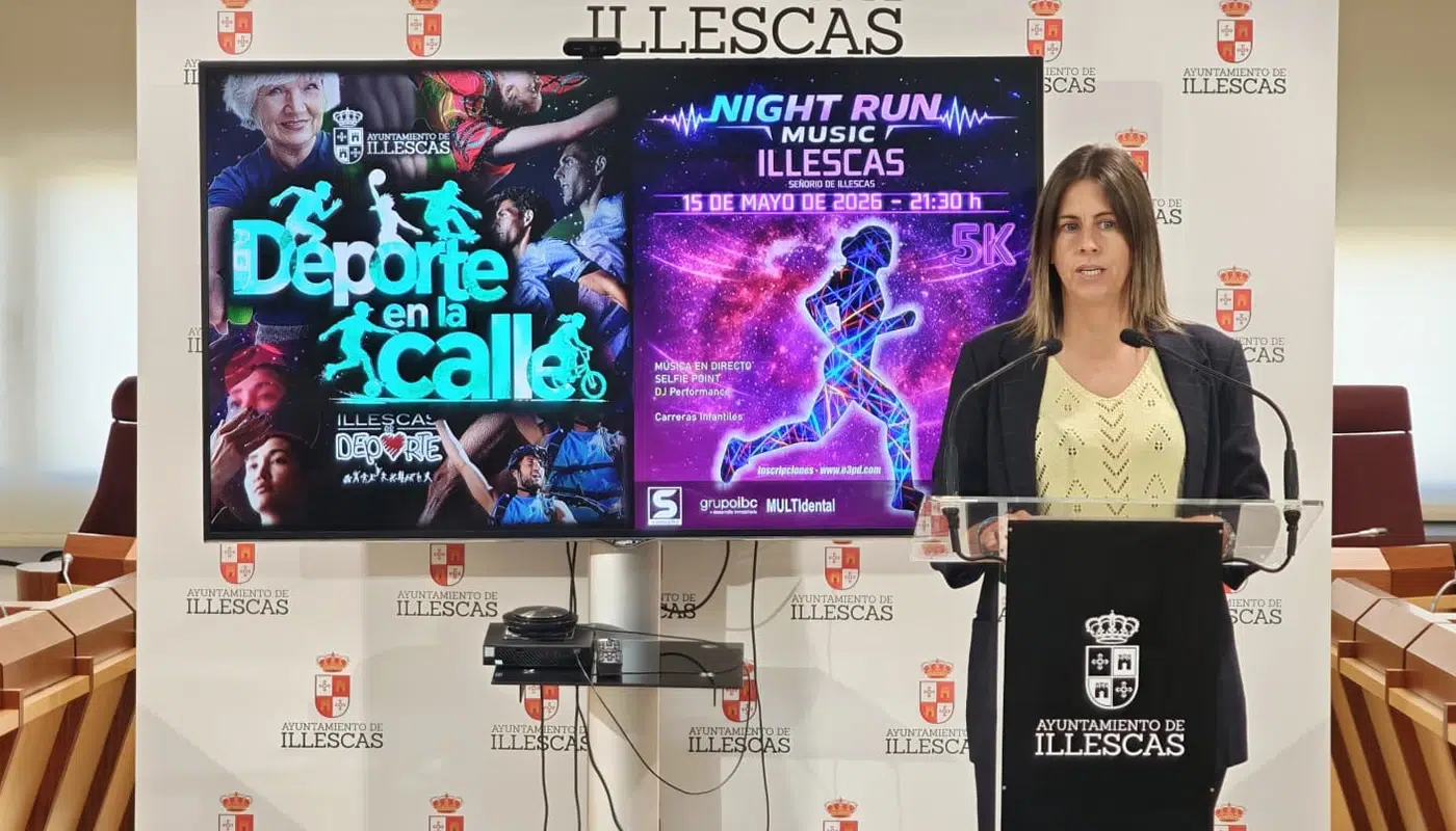 Presentación del programa Deporte en la Calle Illescas por la Concejalía de Deportes (3)