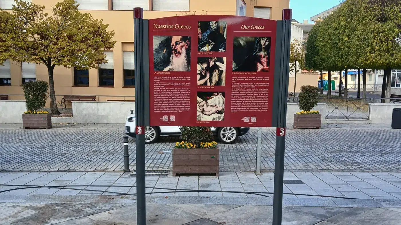 Nuevos tótems informativos y elementos de señalización turística peatonal en Illescas situados en el casco urbano (2)