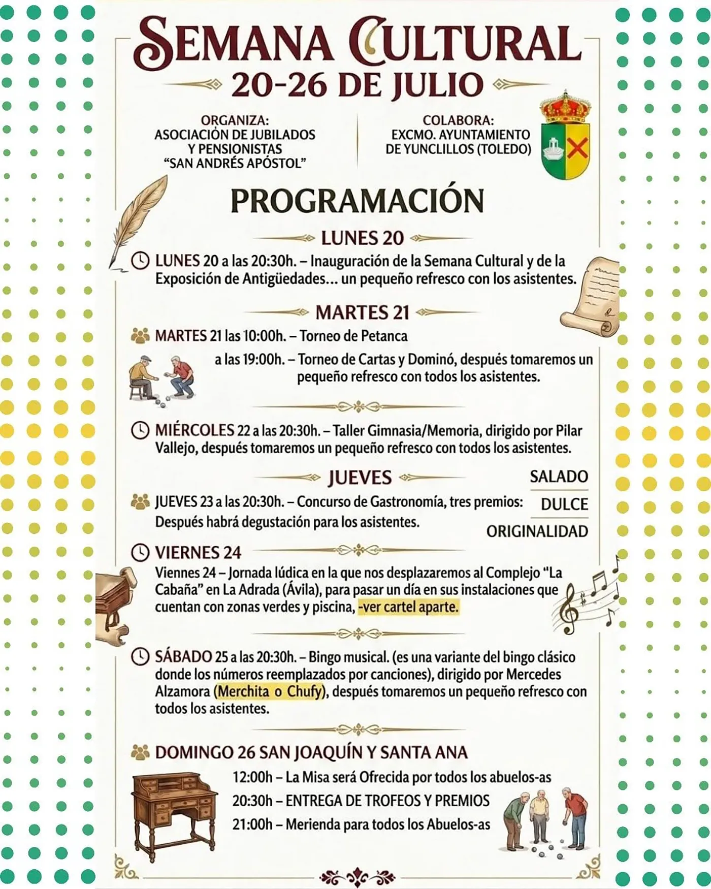 yunclillos semana cultural yunclillos semana cultural