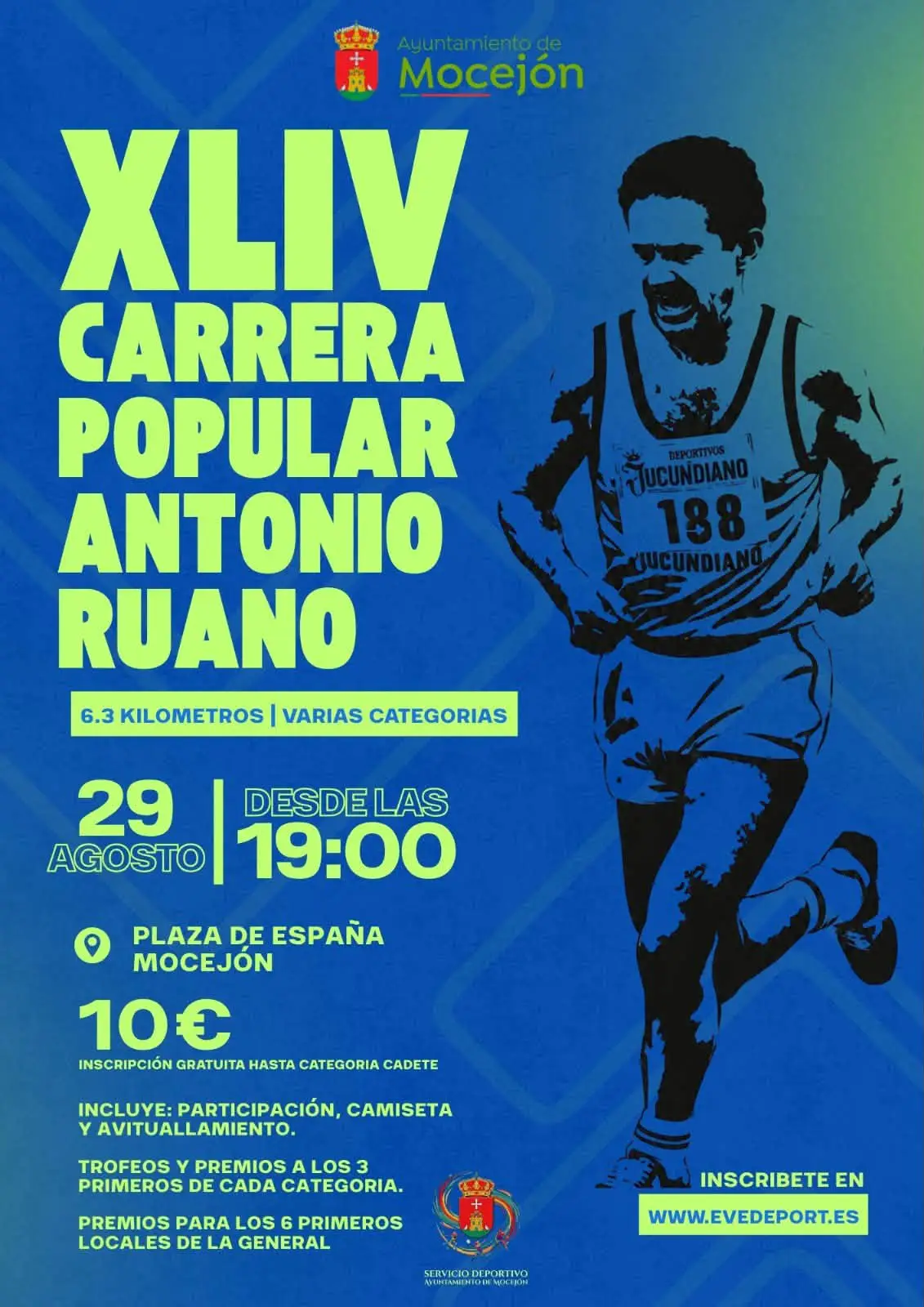 Cartel de la Carrera Popular Antonio Ruano de Mocejón Cartel de la Carrera Popular Antonio Ruano de Mocejón